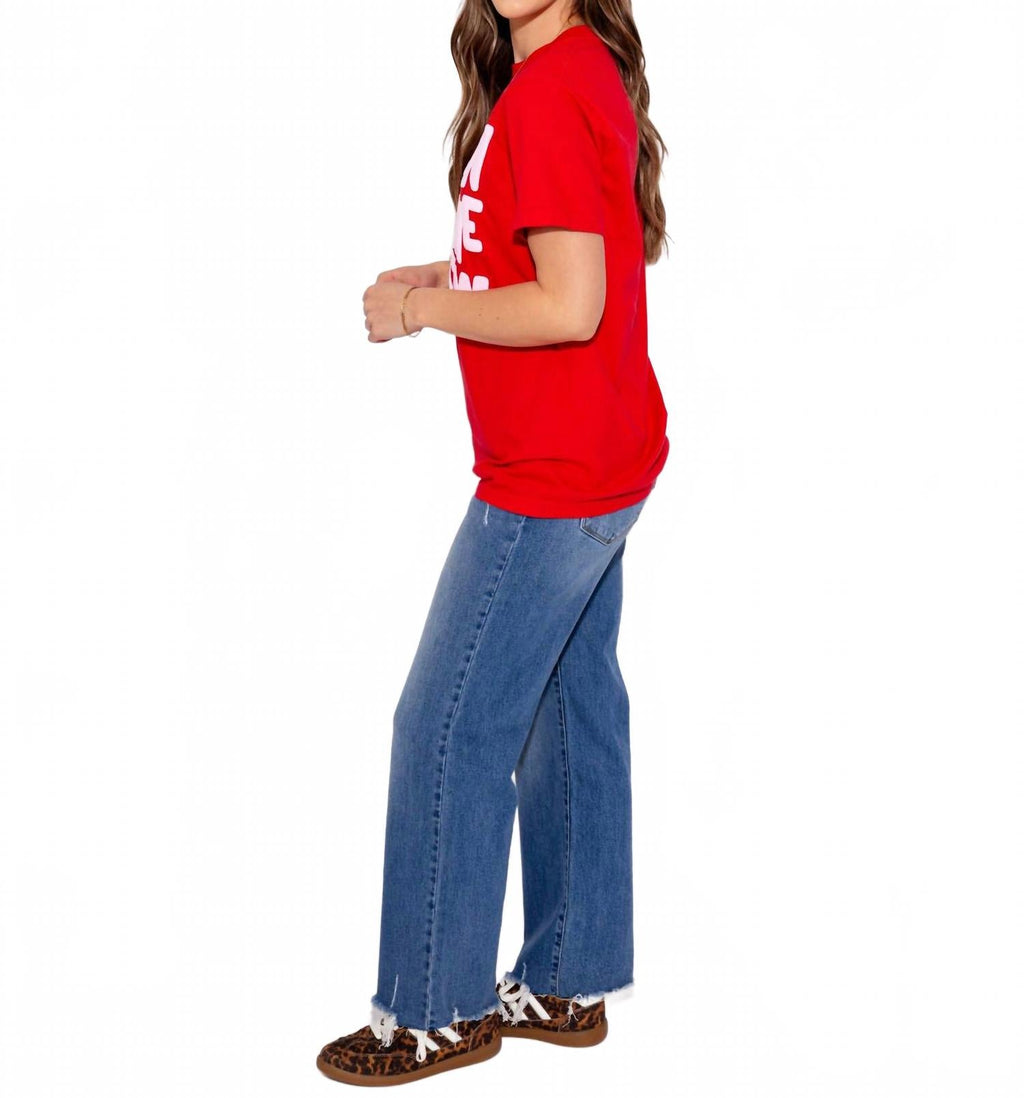 Reason For The Season Tee In Red