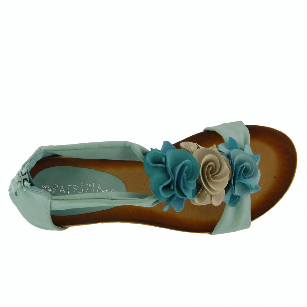 Women's Harlequin Wedge Sandal In Aqua Multi