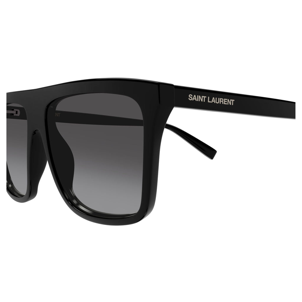 Bold Rectangular Frame Sunglasses In Recycled Acetate
