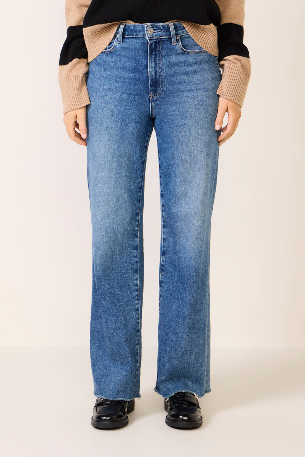 Women's Anessa 31' w Raw Hem Wide Leg Jean