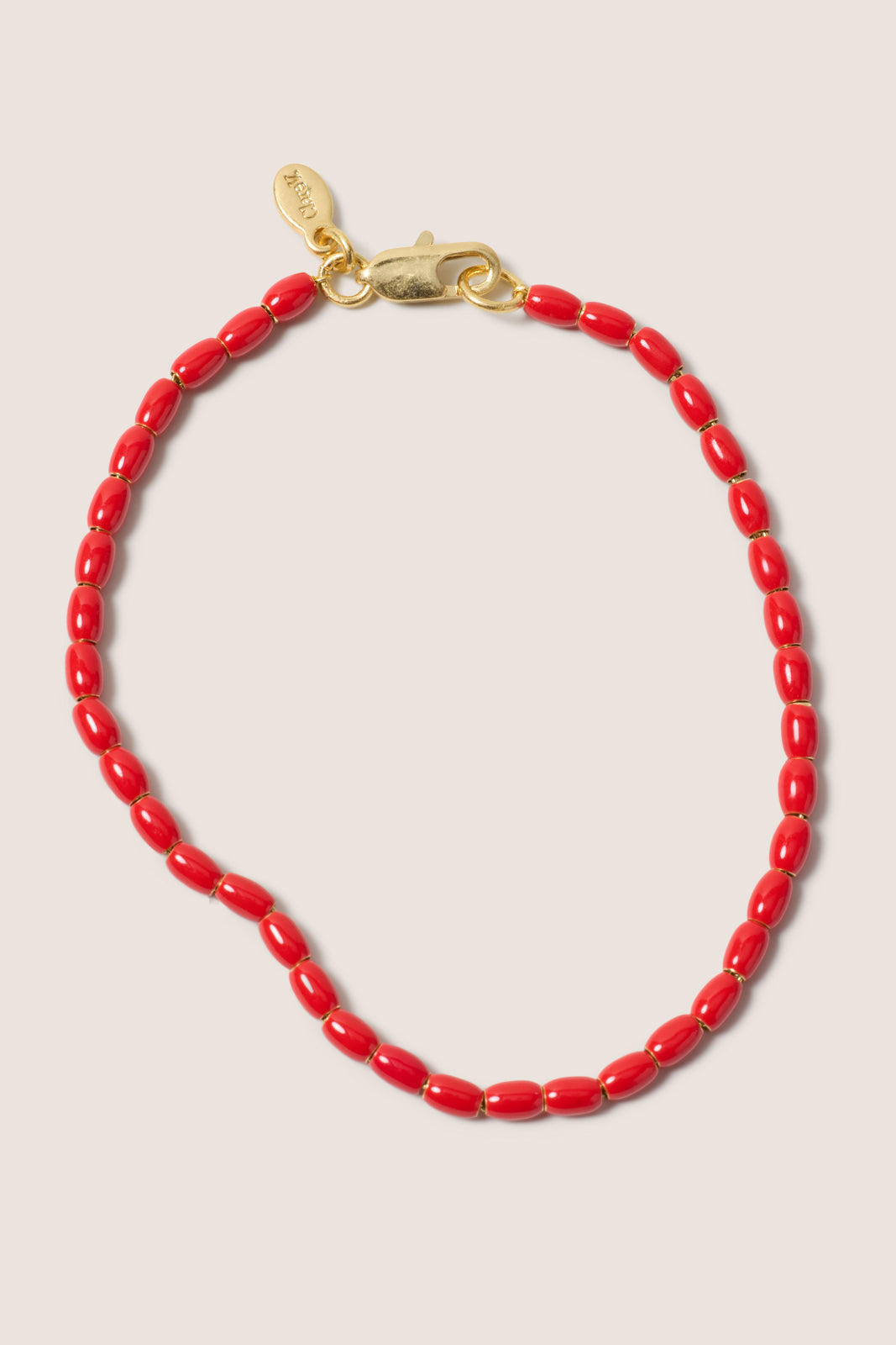 Women's Enamel Barrel Chain Bracelet
