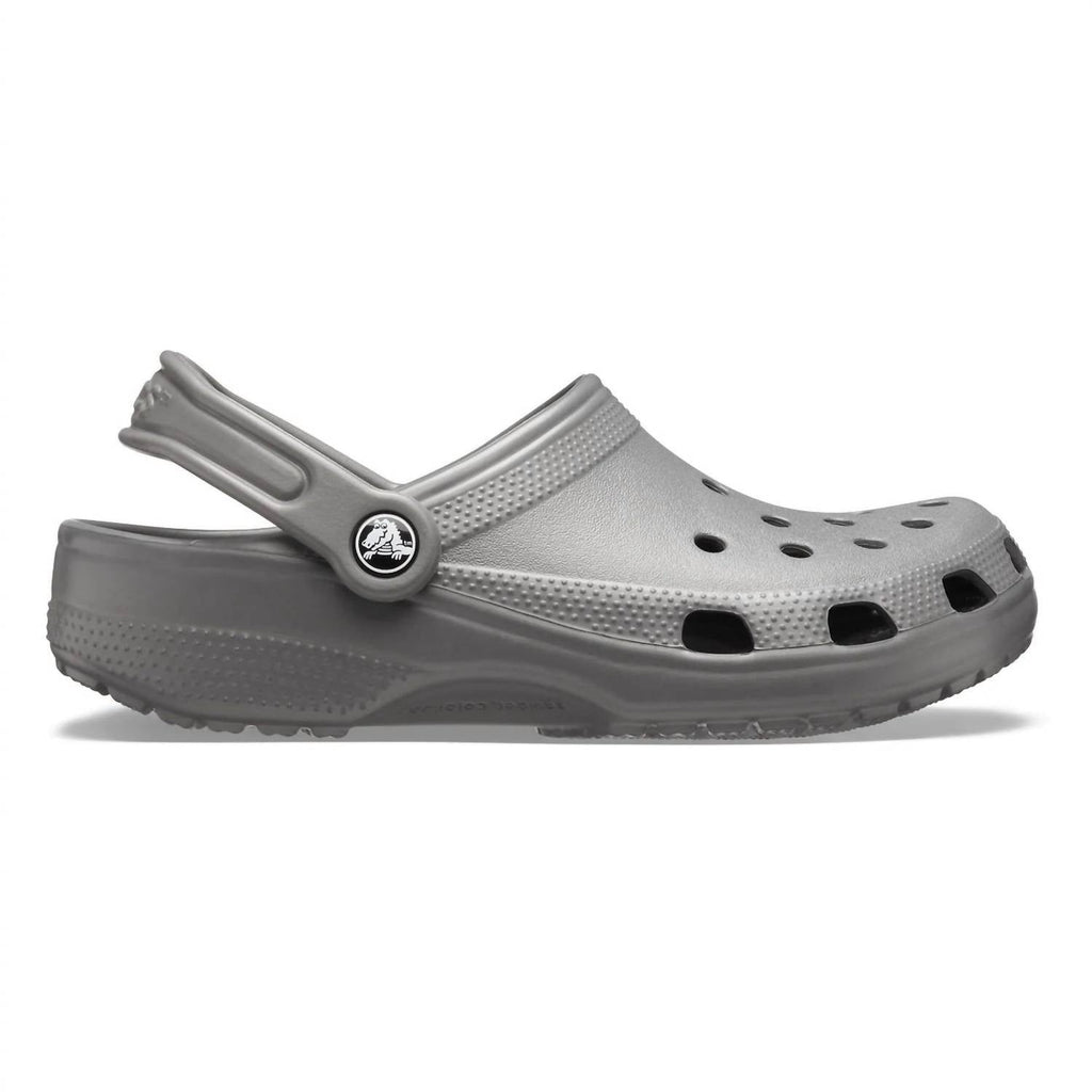 Unisex Classic Clog In Slate Grey