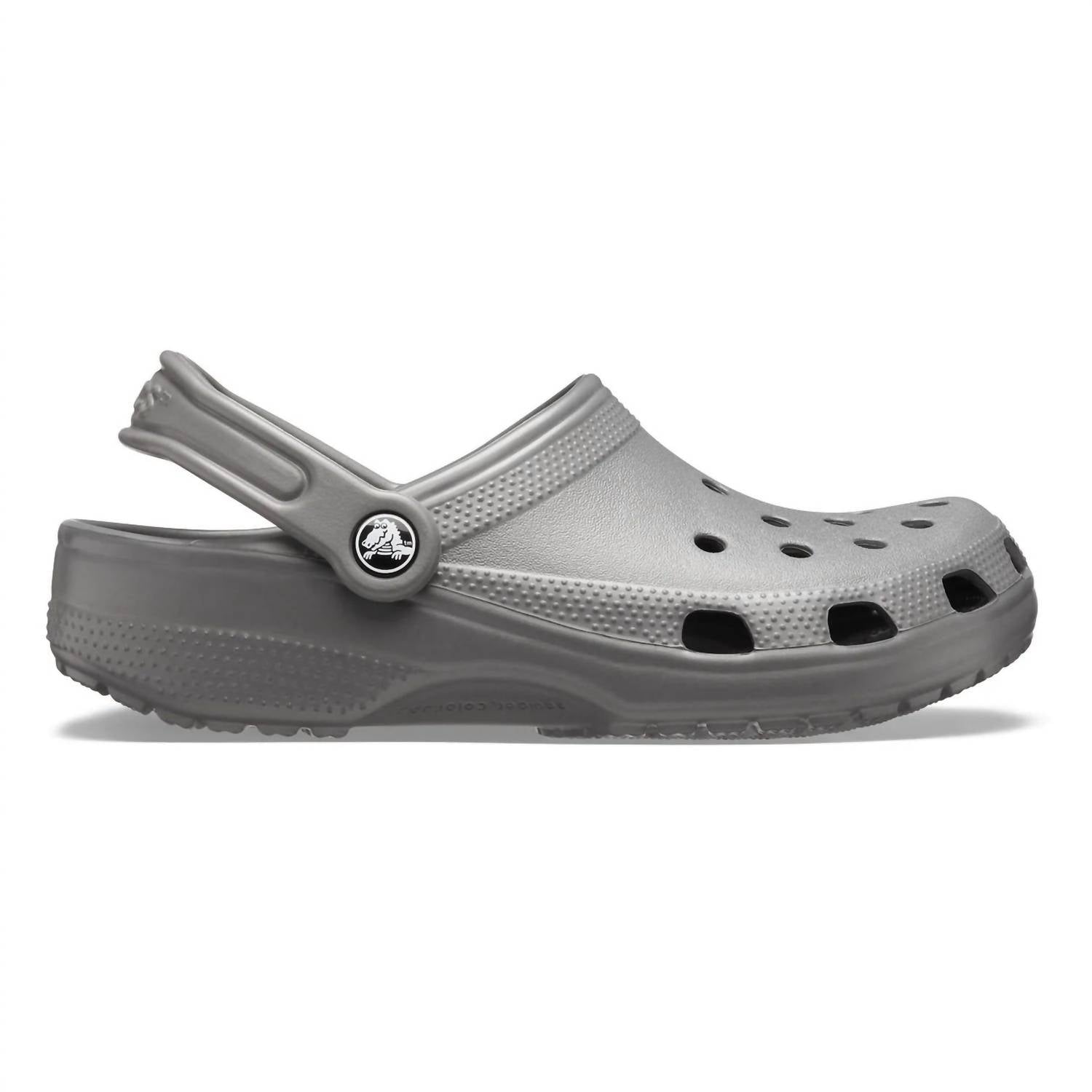 Unisex Classic Clog In Slate Grey