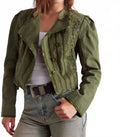 Bali Simone Jacket In Dusty Olive