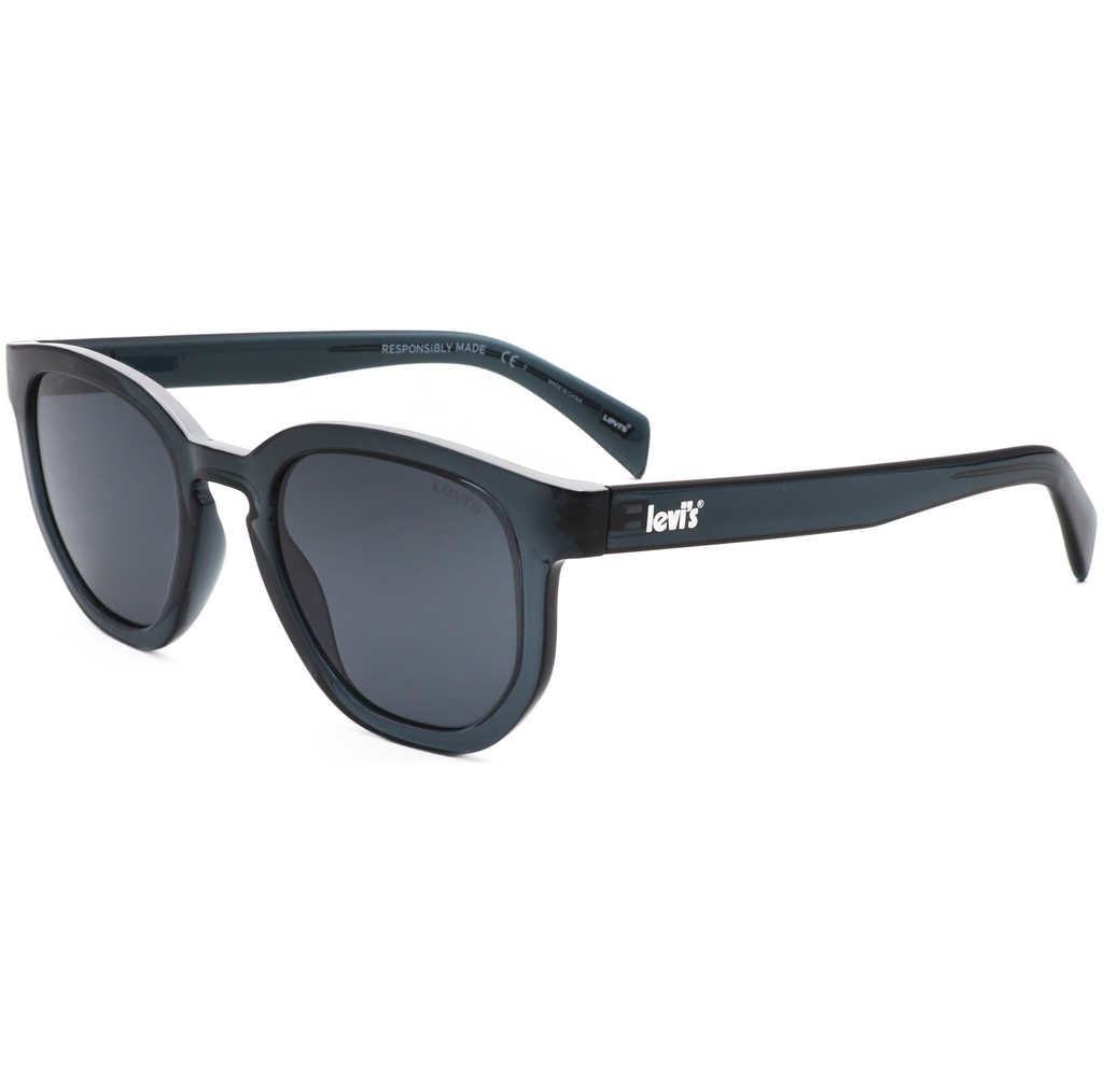 Levi's Unisex 51 mm Blue Sunglasses