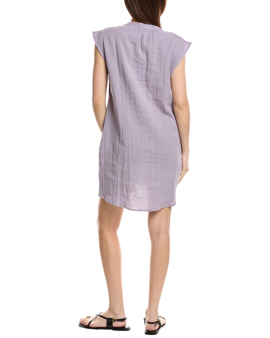 Echo Meridian Isla Linen-Blend Shift Dress