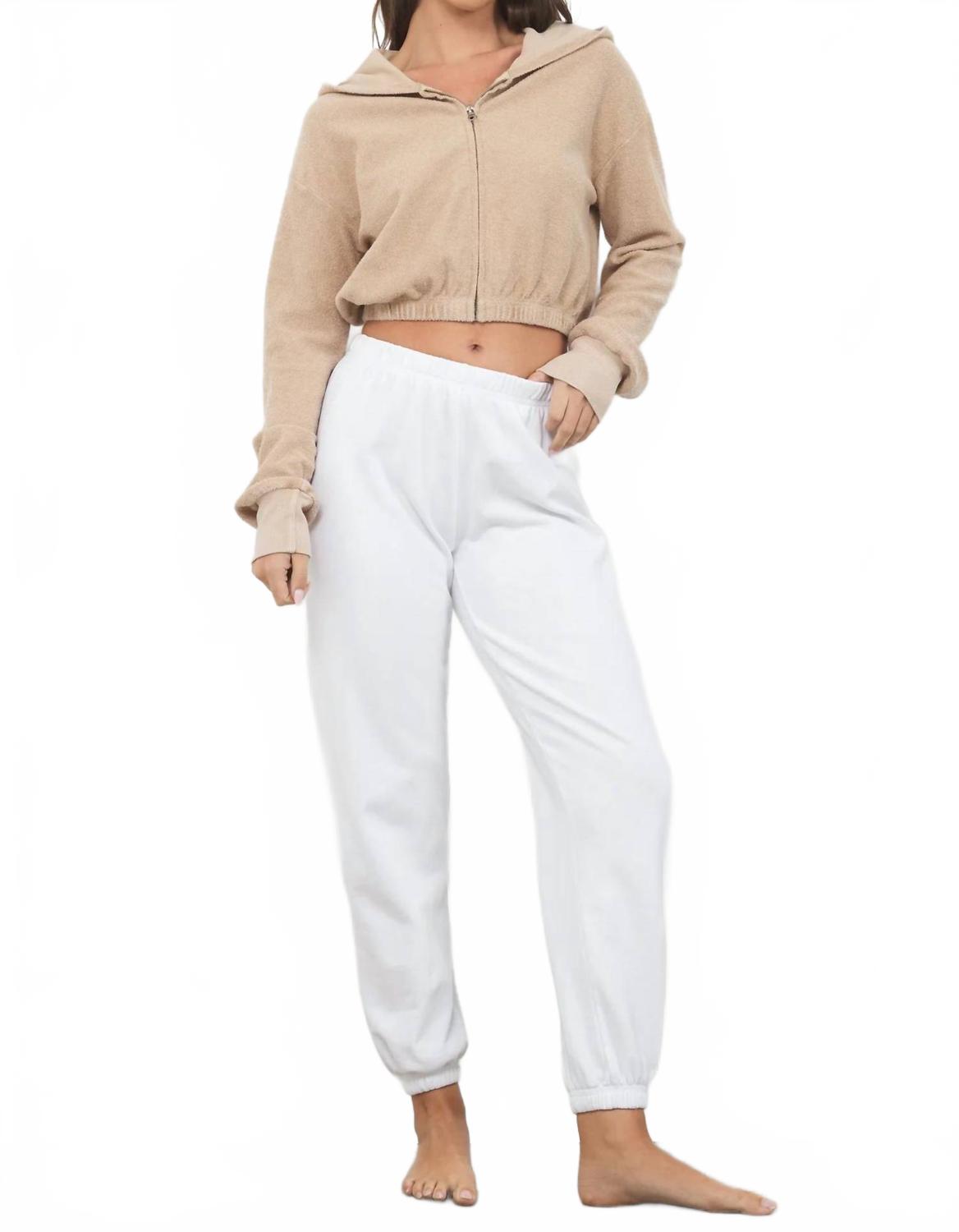 Classic Sweat Pant In White