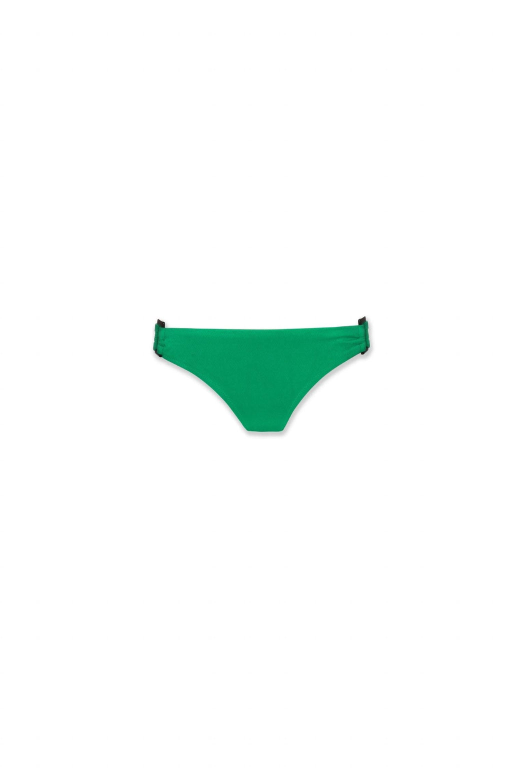 Tortoise Hipster Swim Bottom In Textured Kelly Green