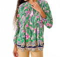 Marilina Tunic Top In Conch Shell Pink Roaring With Joy