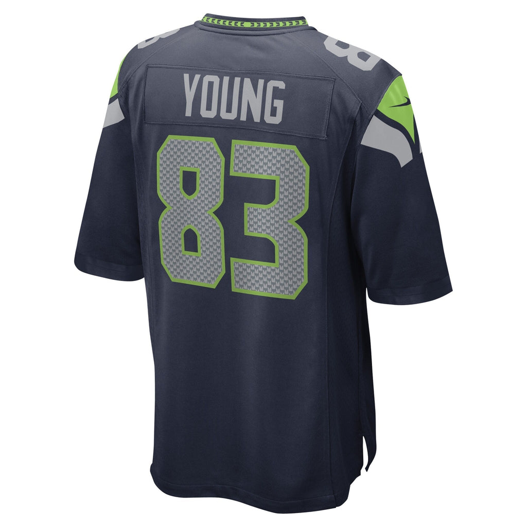 Dareke Young Seattle Seahawks Nike Game   Jersey - College Navy