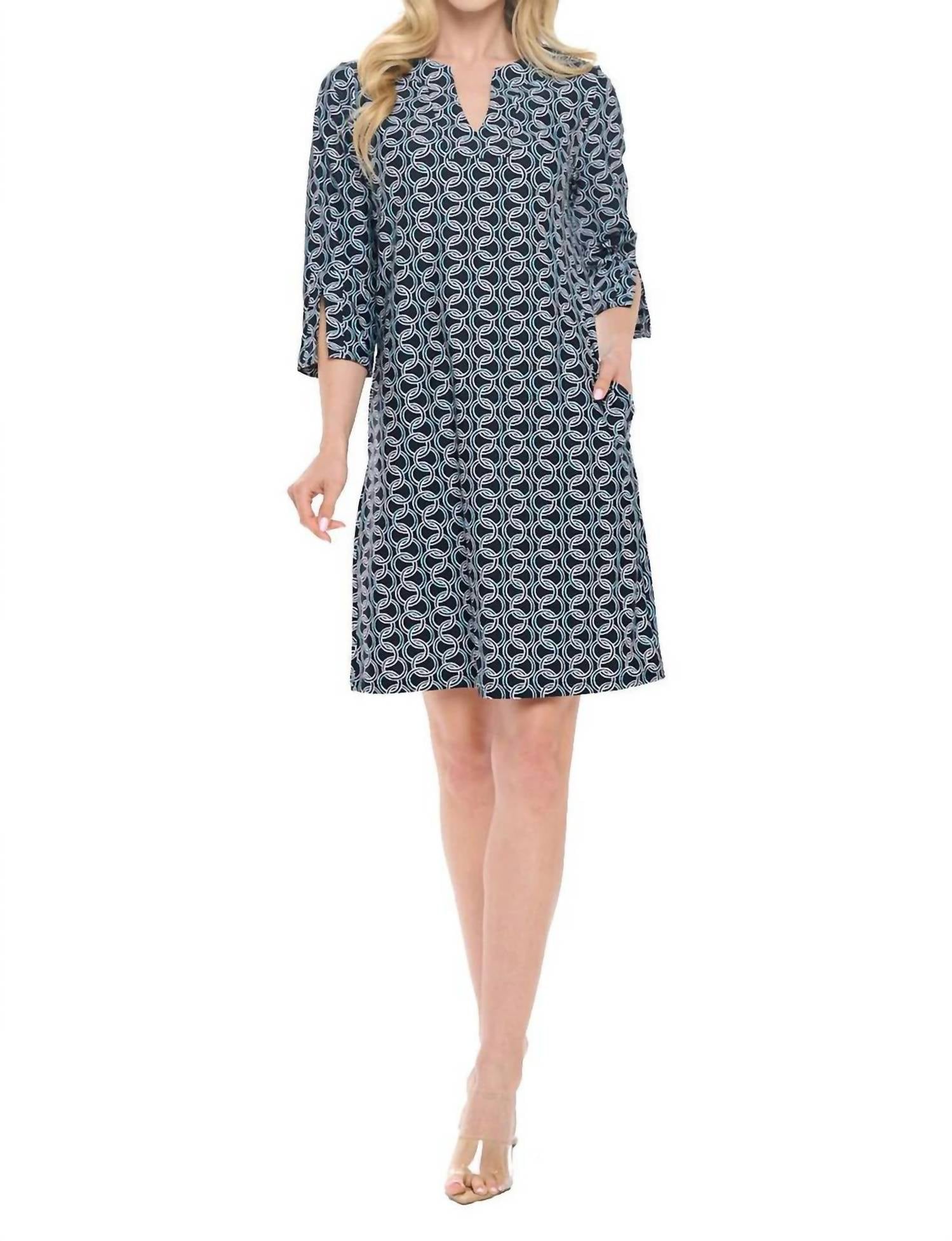 Annalee Mini Dress In Black 1291