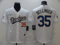 Men's Los Angeles Dodgers Cody Bellinger #35 White Fashion Stitched jersey