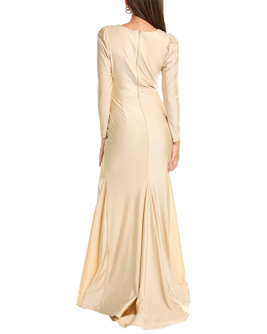 CYNTHIA & SAHAR Draped Dress