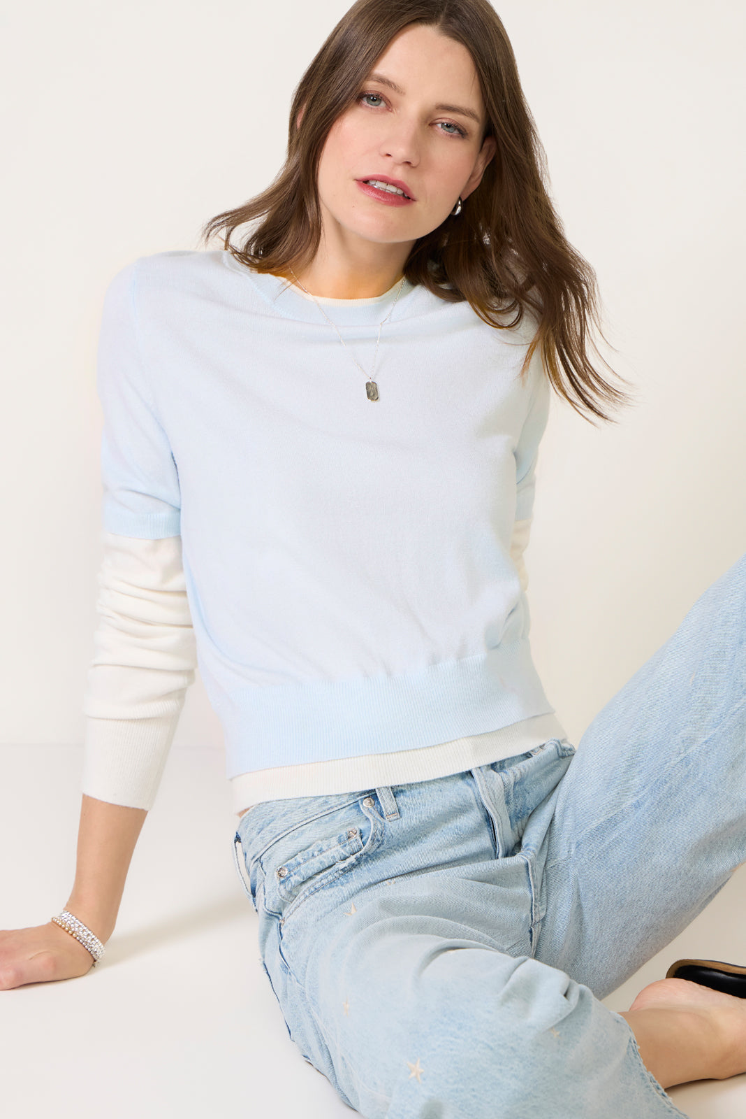 Women's Joie Twofer Sweater T-Shirt