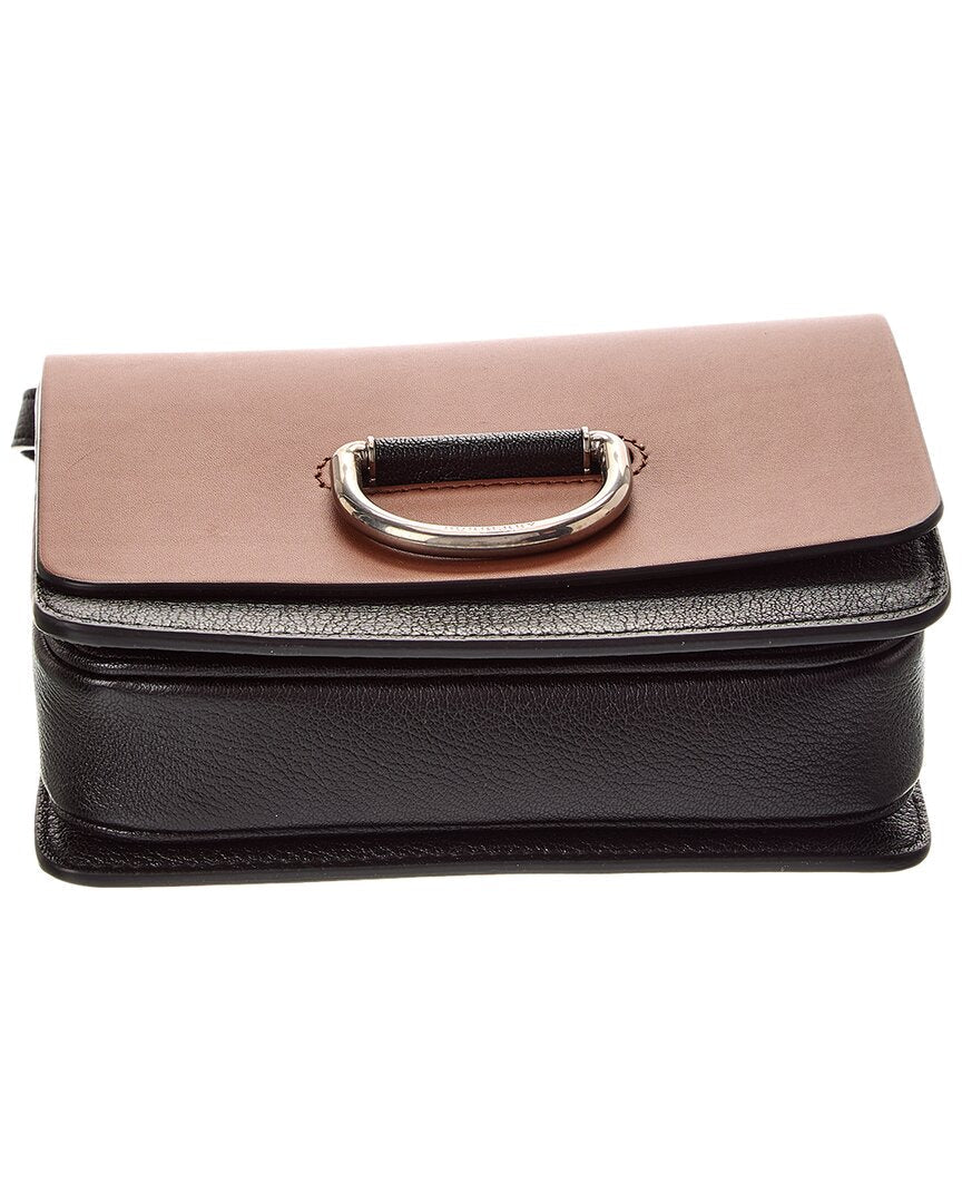 Burberry Small Leather D-Ring Shoulder Bag (Authentic Pre-Loved)