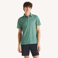 Nautica Mens Navtech Printed Performance Polo