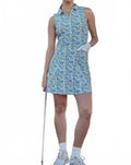 Cynthia Dress In Sea Salt Flora