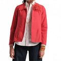 Elle Lined Blazer In Red