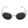 Versace Dark Gray Round Ladies Sunglasses VE4414 314/87 55