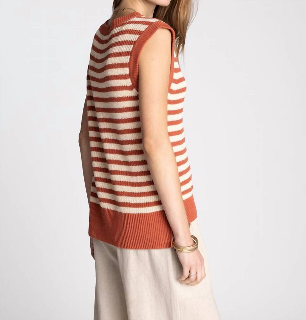Orta Tank Top In Sandstone