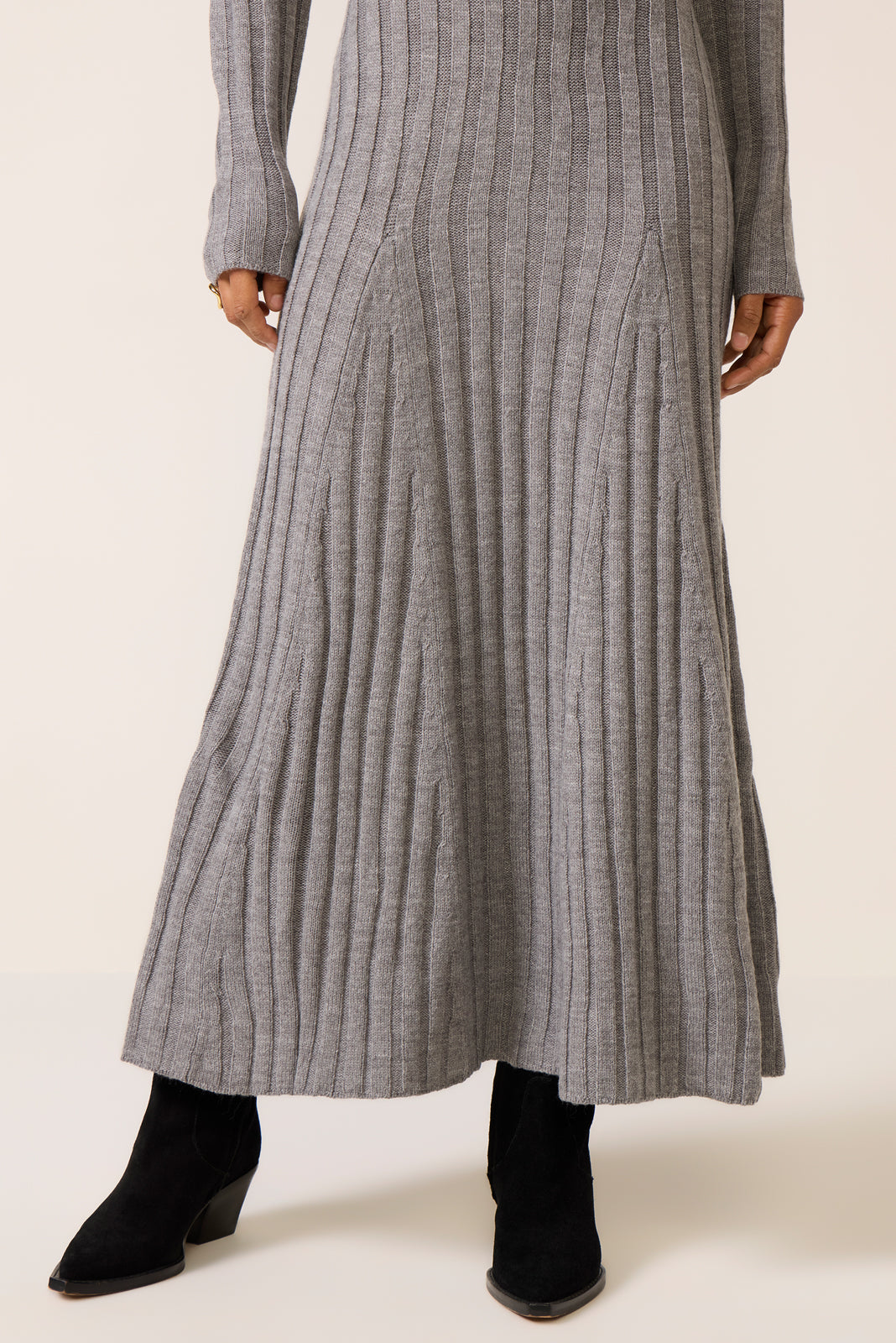 Women's Babysoft Fit n Flare Midi Dress
