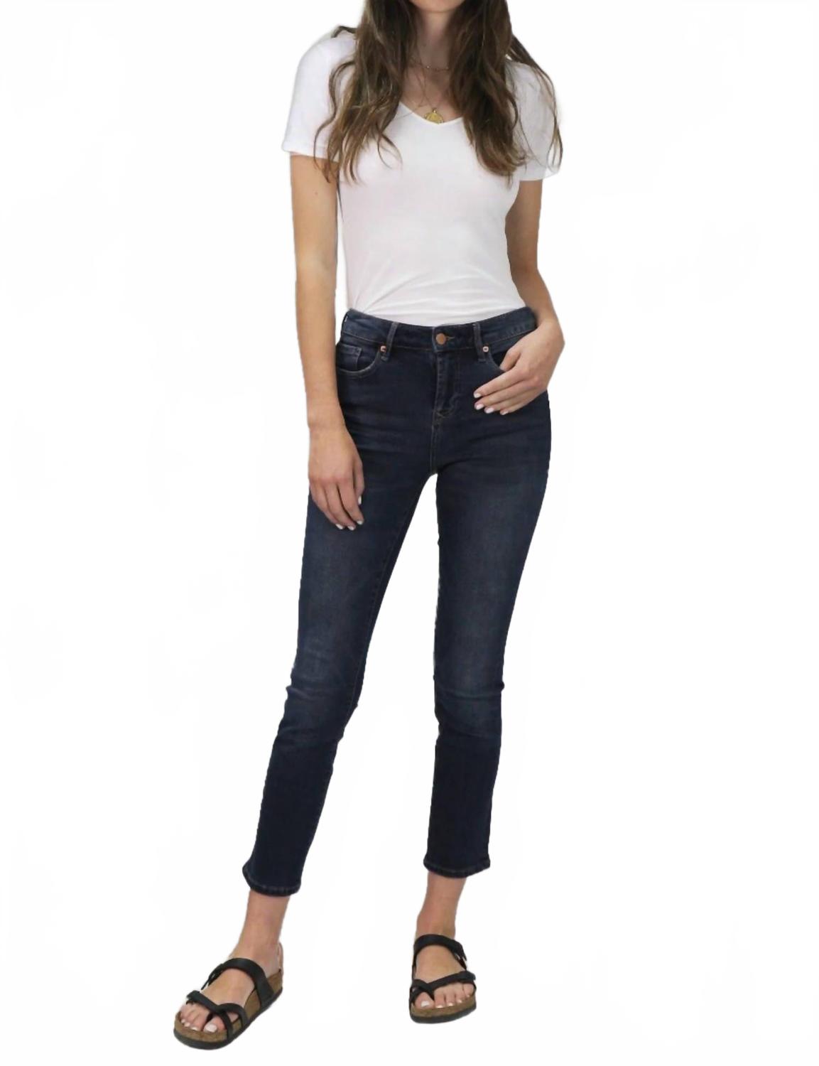 Blaire Ankle Slim Straight Leg Jean In Munich