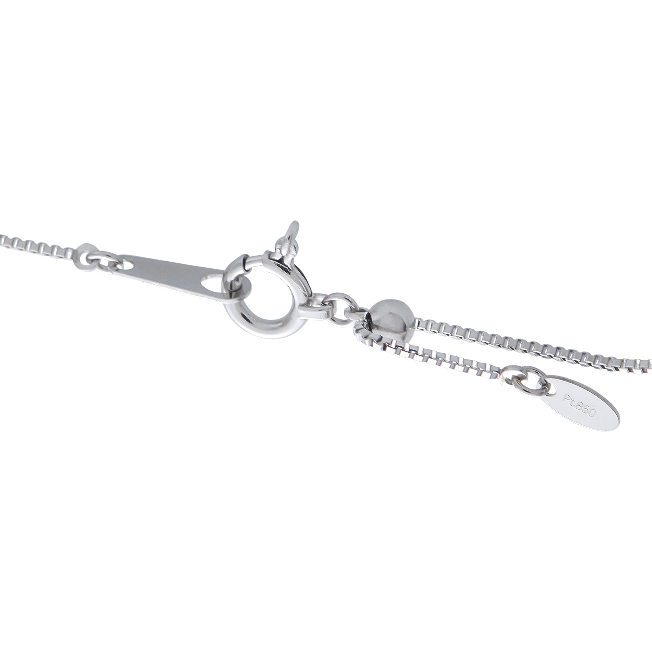 LB Exclusive Platinum 0.50ct Diamond Cross Pendant Necklace MF28-041326