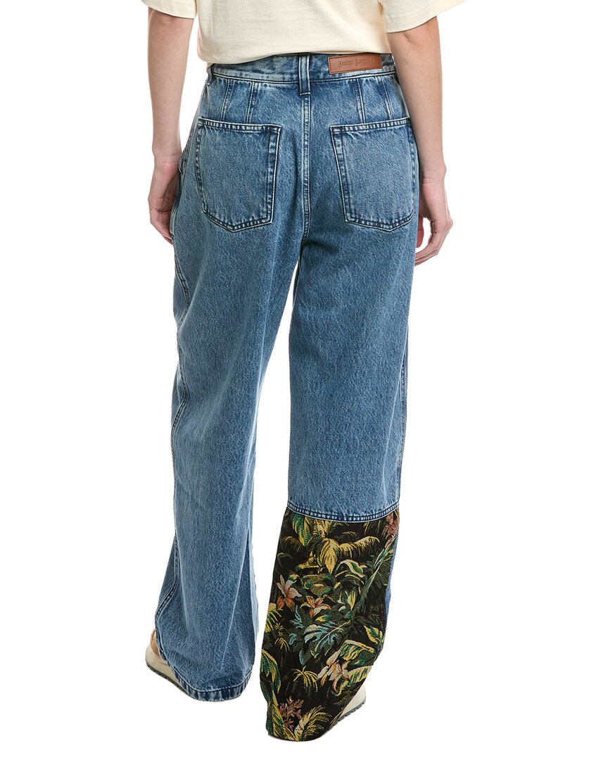 Palm Angels Wide Leg Jean