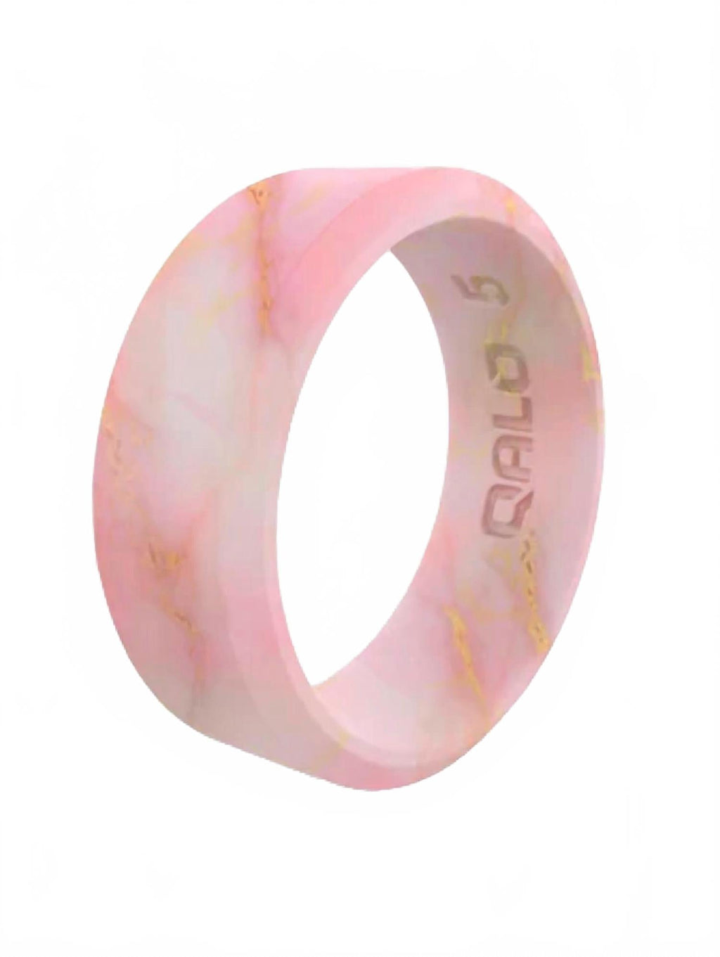 Women's Silicone Modern Rouge Ring In Metallic Marble