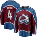 Men's Colorado Avalanche Bowen Byram #4 Maroon Home Breakaway Player jersey