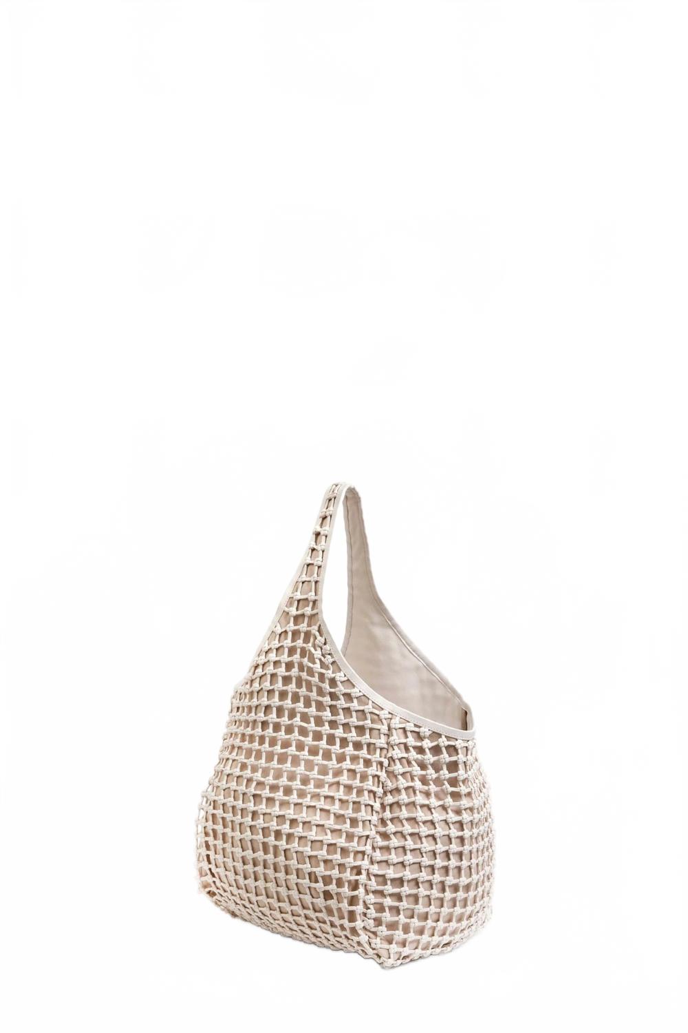 Women's Bando Shoulder Bag In White