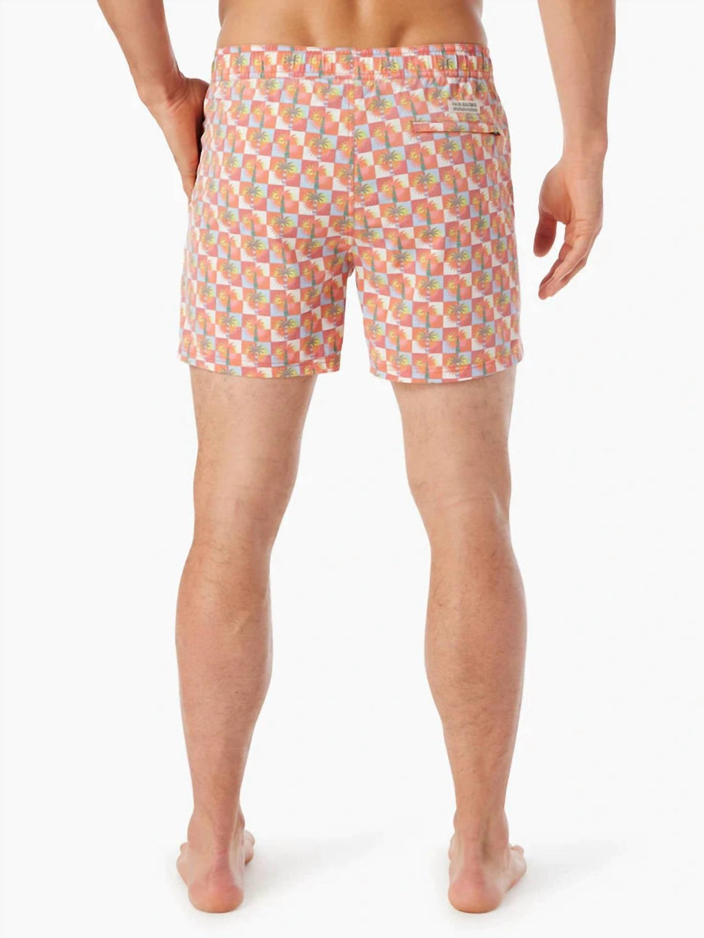 Bungalow Swim Trunks In Sunny Daze