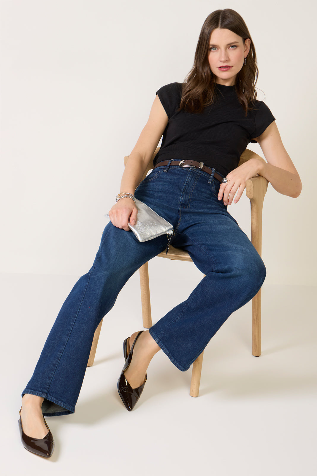 Women's Kori Mock Neck Rib Top