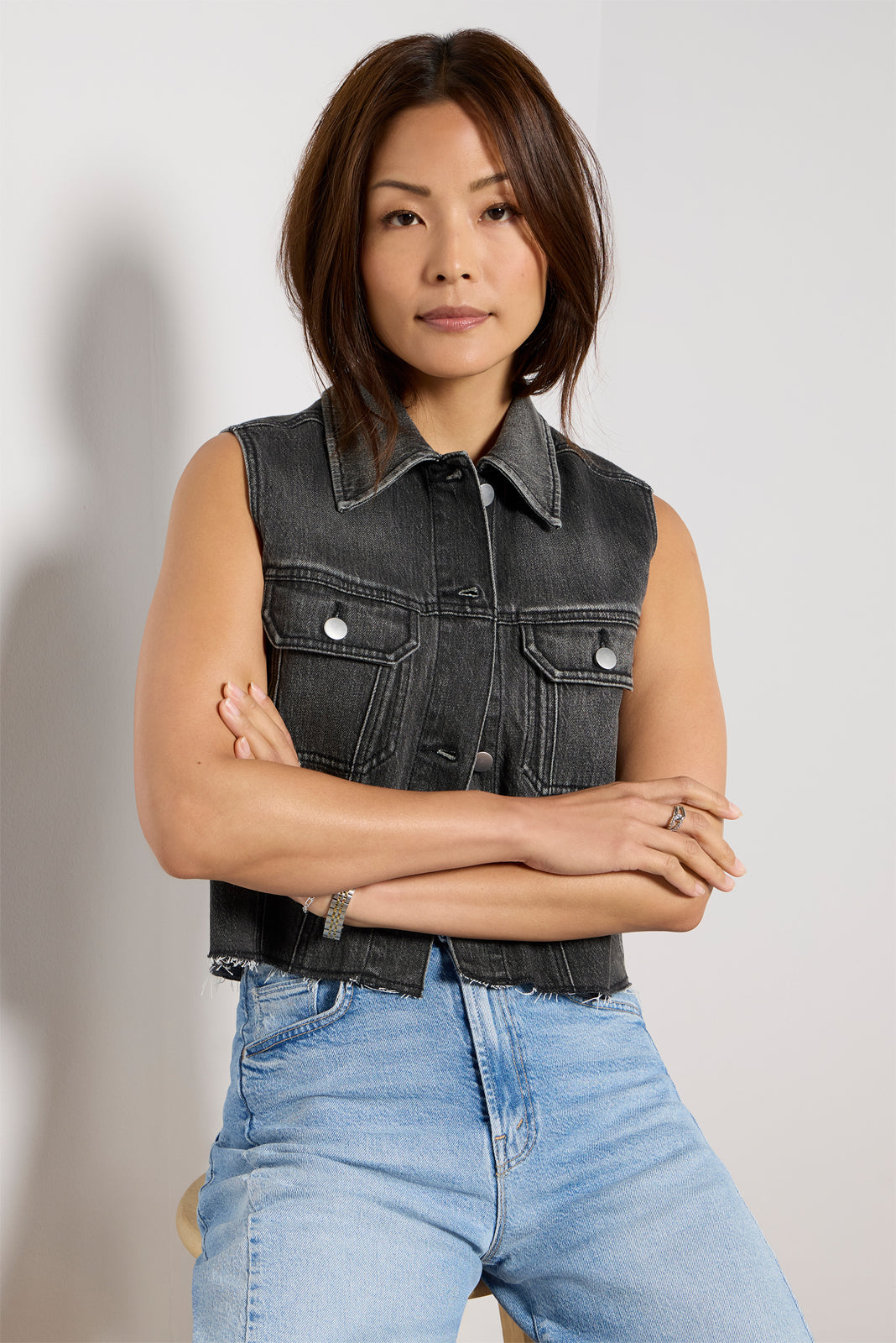 Women's Robbie Denim Vest