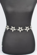 Glass Star Plus Size Chain Belt