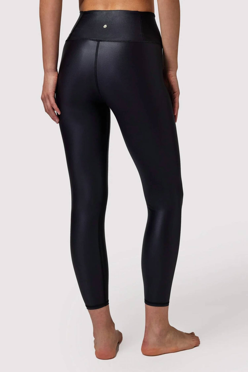 Ada Wet Look Leggings In Blk