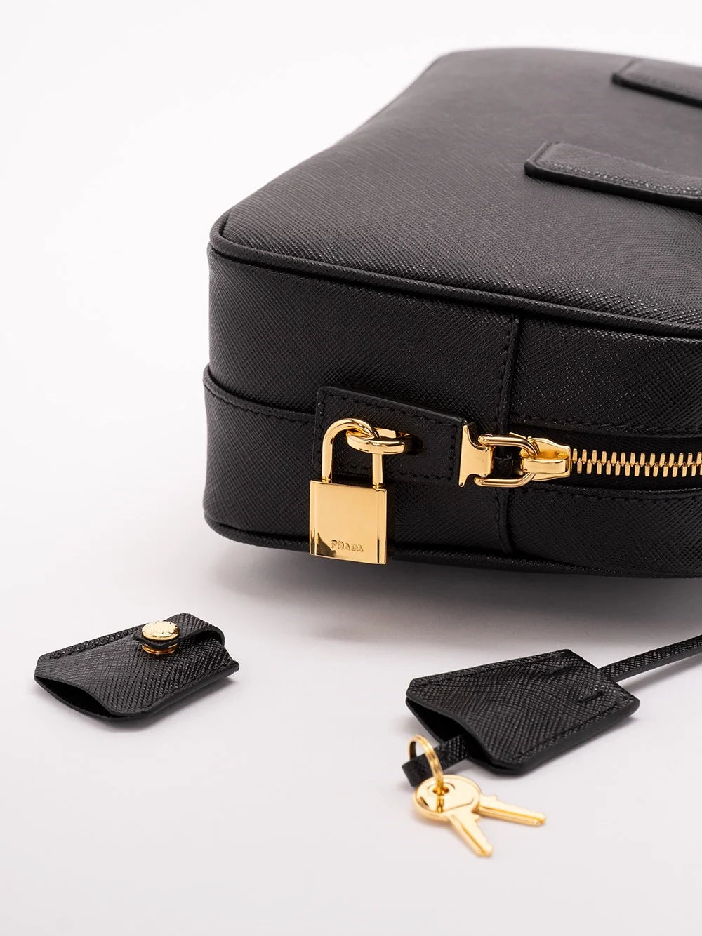 Prada Women Small Saffiano Leather Handbag