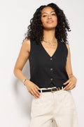 Women's Maxine Linen Vest