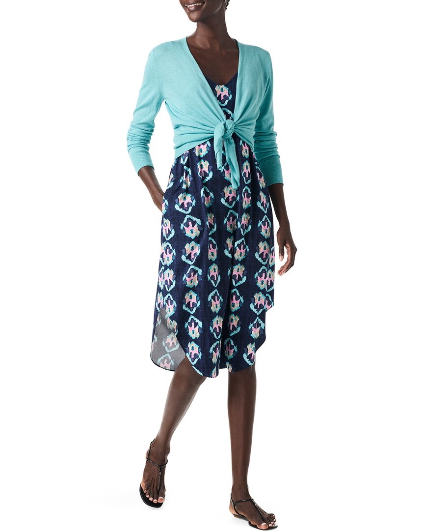 NIC+ZOE Ocean Batik Live In Tank Dress