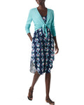 NIC+ZOE Ocean Batik Live In Tank Dress