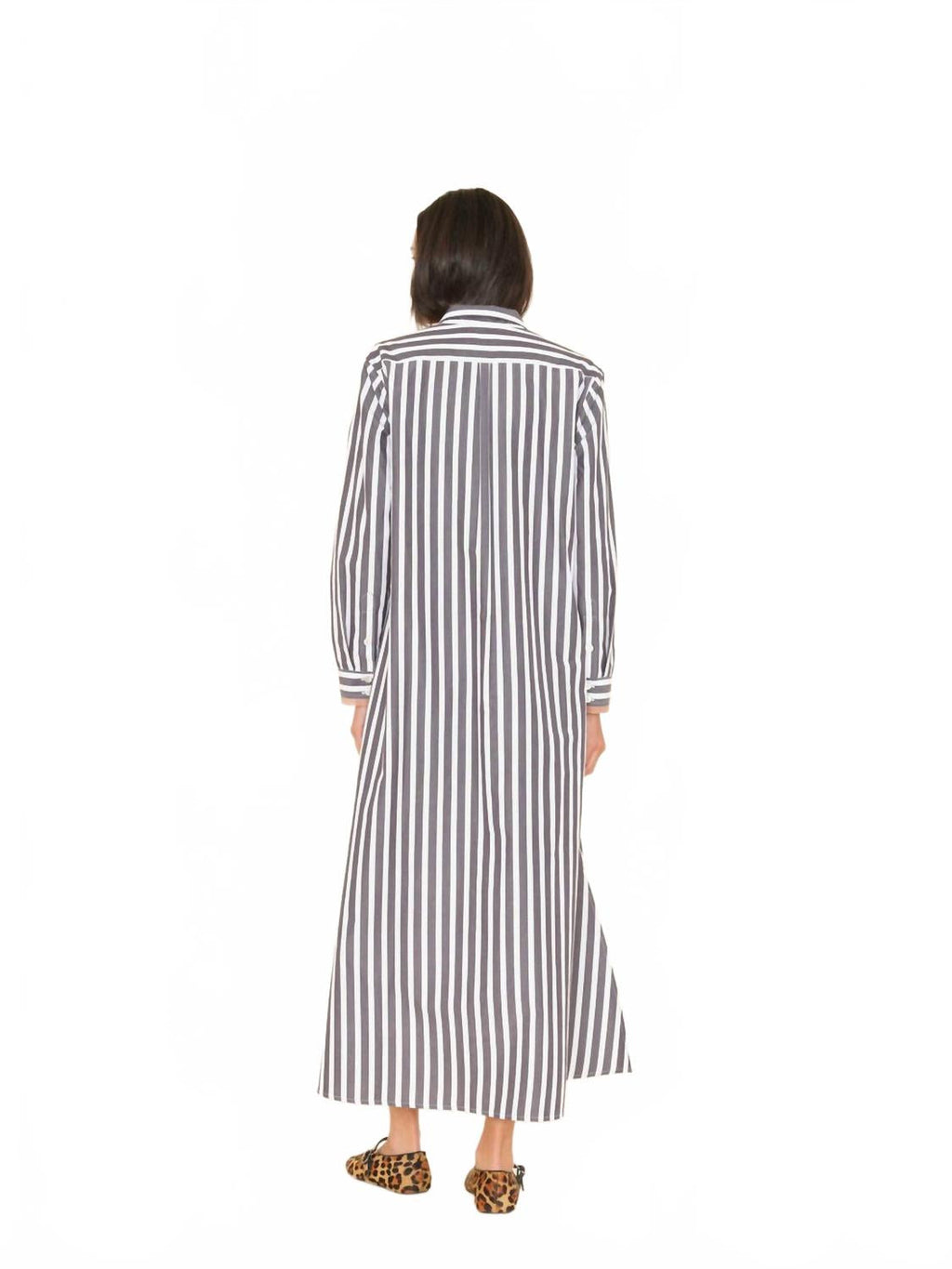 Boden Dress In Ink Stripe