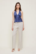 Satin Halter Top