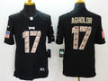 Men's Philadelphia Eagles Nelson Agholor #17 Black Game Player Jersey1