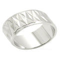 Imitation Rhodium Brass Ring with No Stone