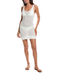Onia V-Neck Linen Mini Dress