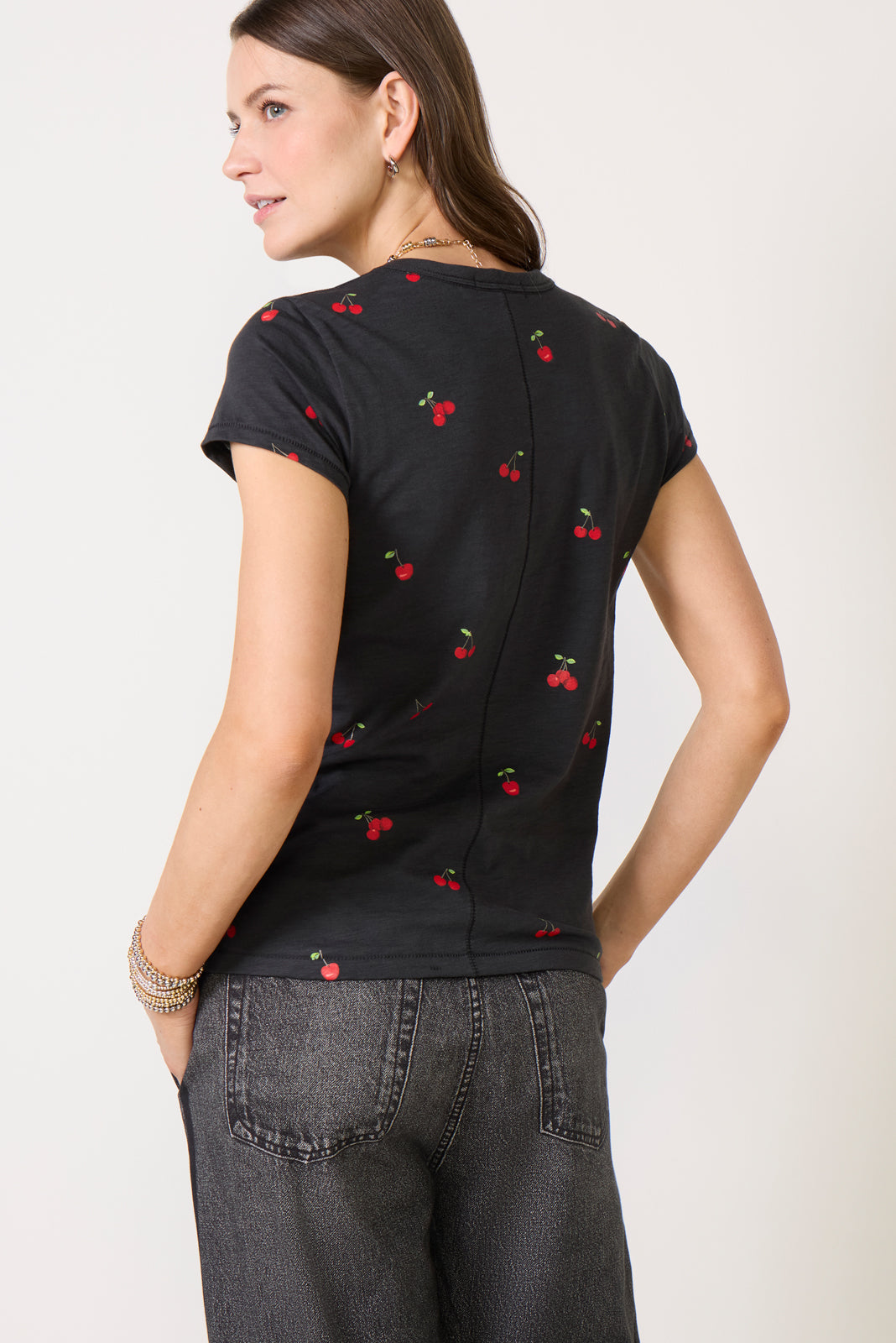 Women's All Over Cherry T-Shirt