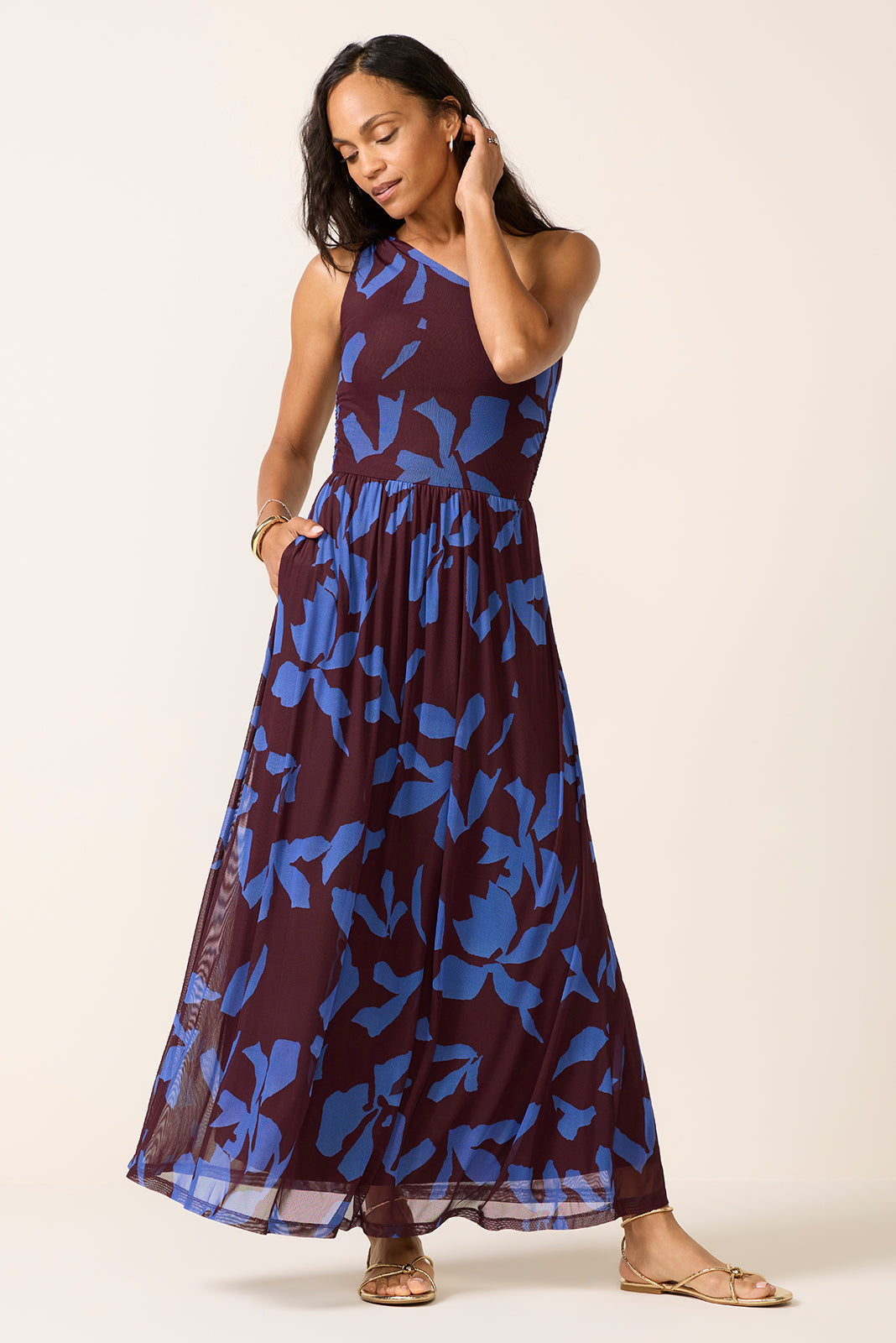 Women's Ada One Shoulder Maxi Dress