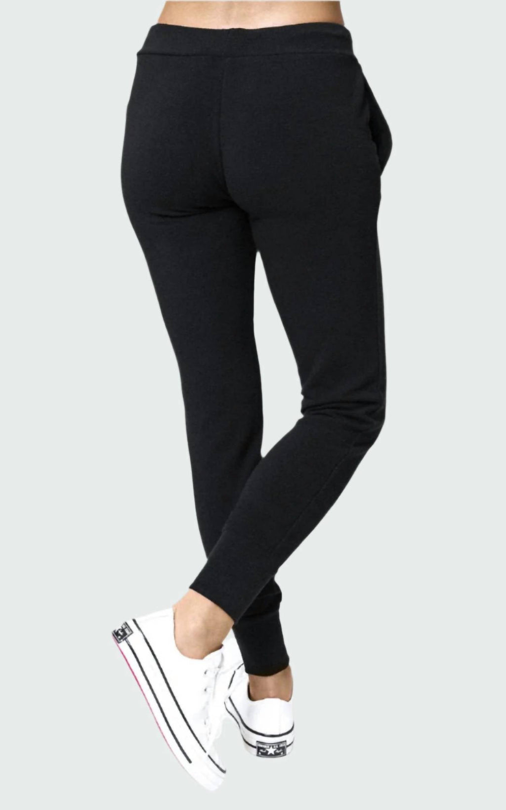 Everyday Drawstring Jogger In Black