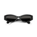 0Sk6045U Cat-Eye Sunglasses with Glossy Black Acetate Frame
