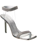 AMINA MUADDI Rih Vinyl & Leather Sandal